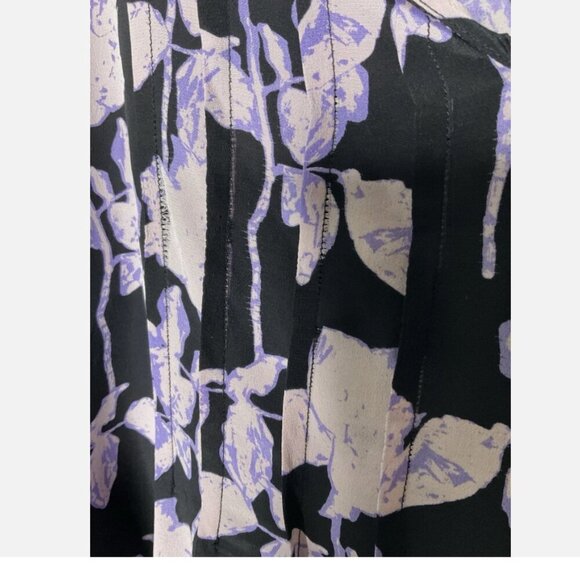 Diane von Furstenberg Joyce Dress Silk Size Medium *READ FLAW* - Picture 9 of 9